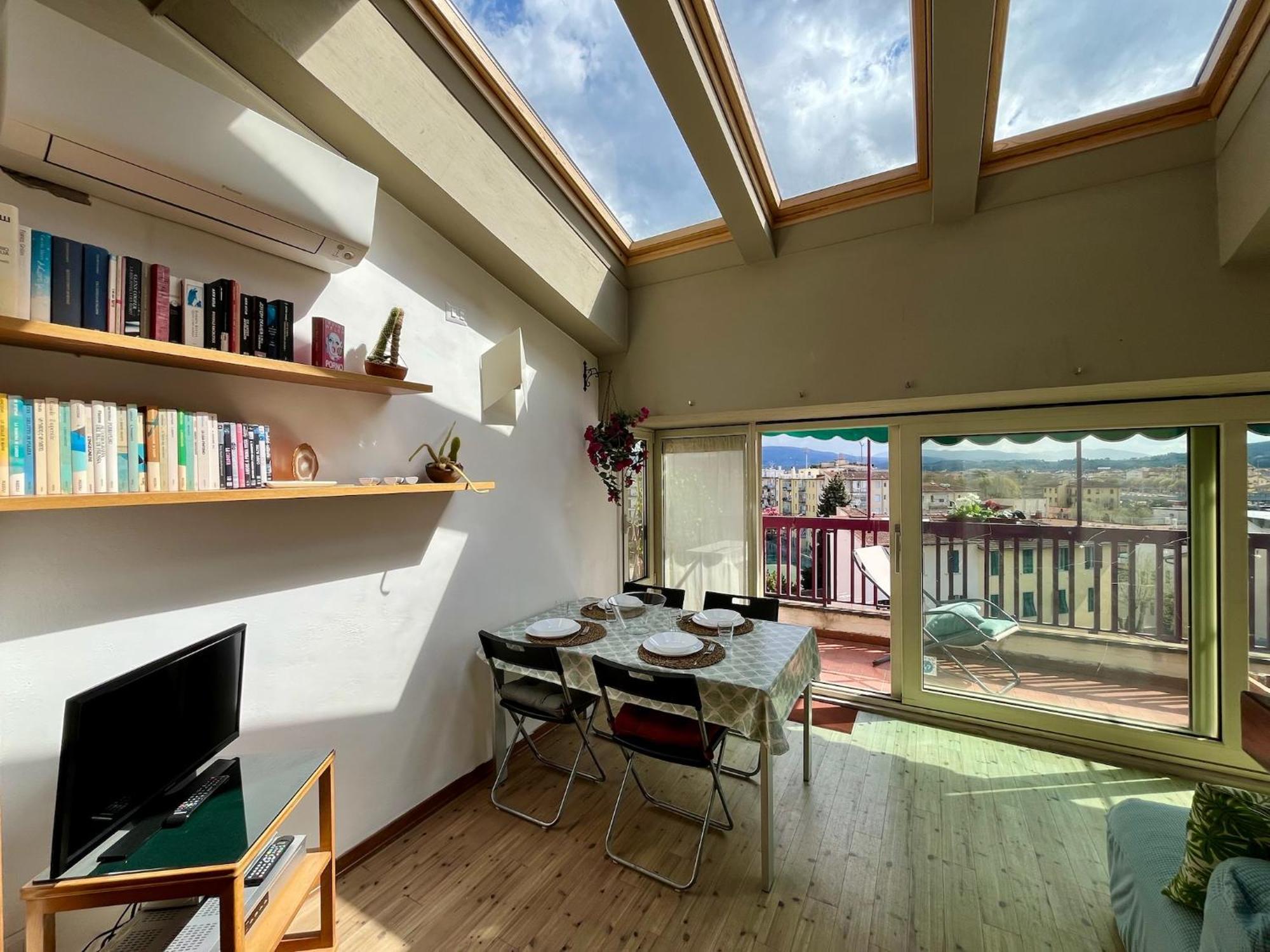 Settesanti Vintage Attic Apartment Florence Ngoại thất bức ảnh